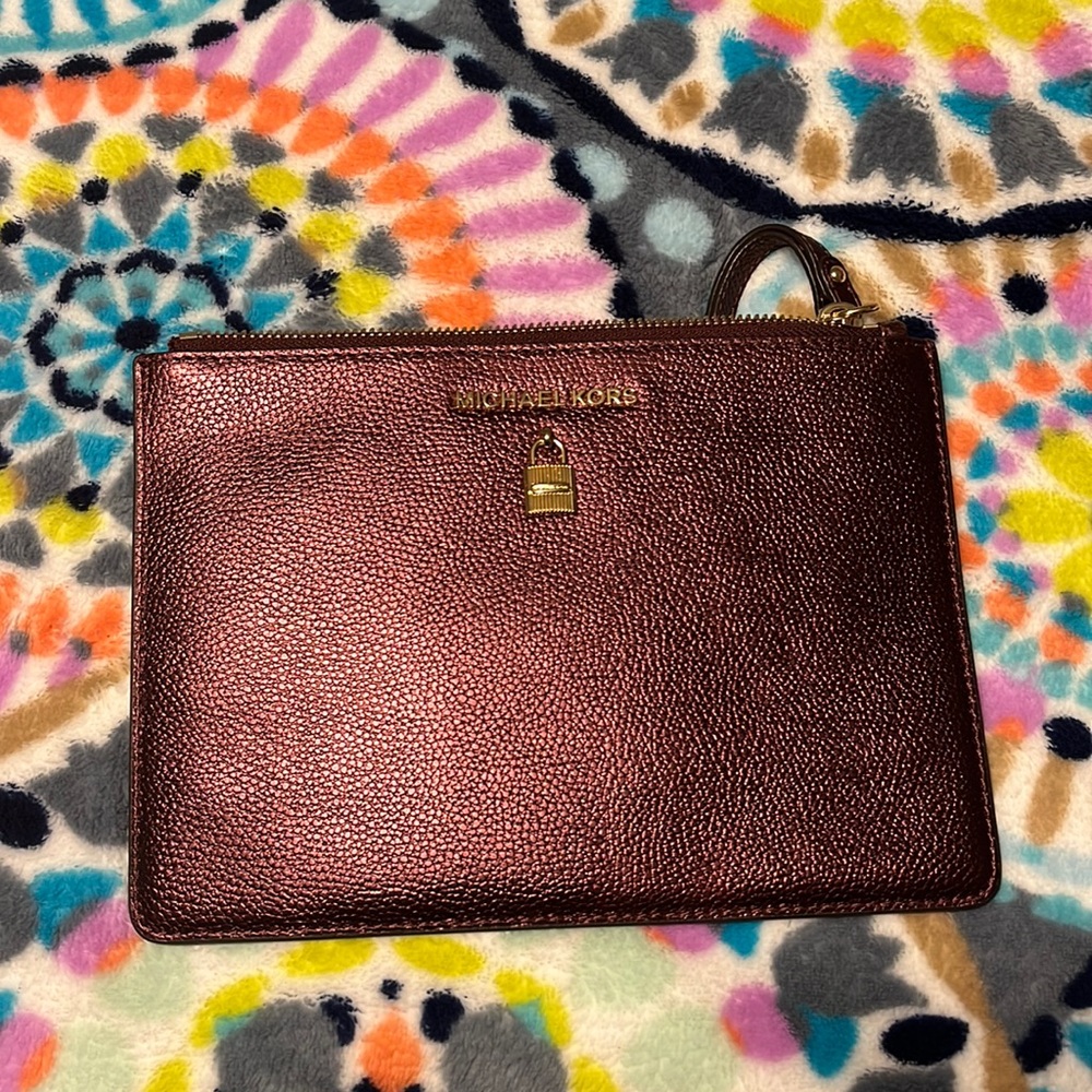 Brand new without tag Michael Kors clutch